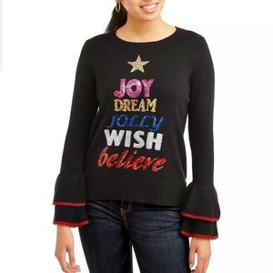 Holiday Time Pullover Christmas XLarge Sweater